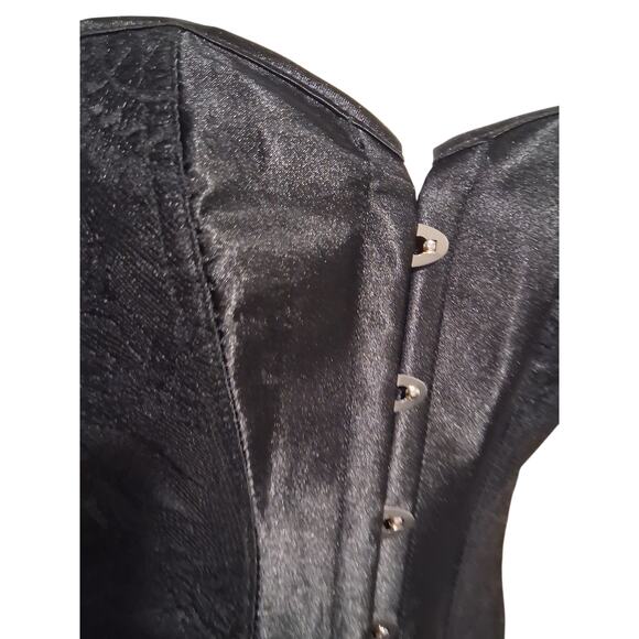 Adore Me Whimsigoth Witchy Fairygoth Women's Size XL Lace Boned Darkcore Corset - Picture 4 of 12